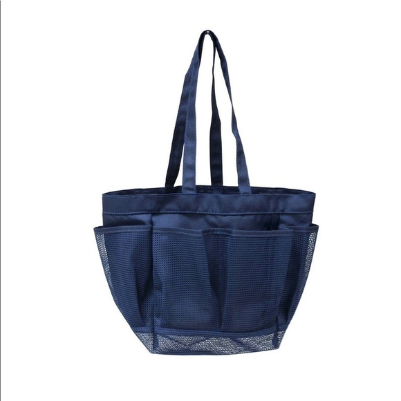 Room Essentials Other - Room Essentials Mesh Shower Caddy -Dark Blue